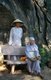 Vietnam: Buddhist nuns in the Marble Mountains, near Danang